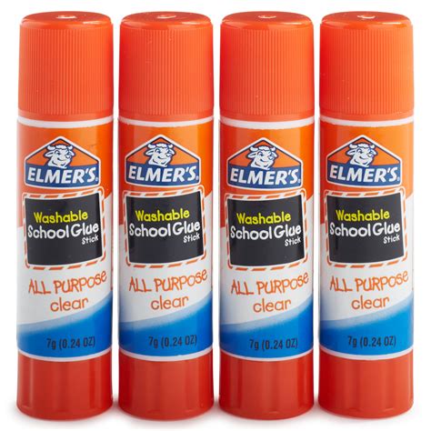 Elmer's All Purpose School Glue Sticks, Washable, 7 Grams, 60 